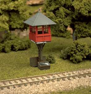 Atlas Model Railroad 701 HO Scale Elevated Gate Tower -- Kit - 1-1/4 x 2" 3.1 x 5cm