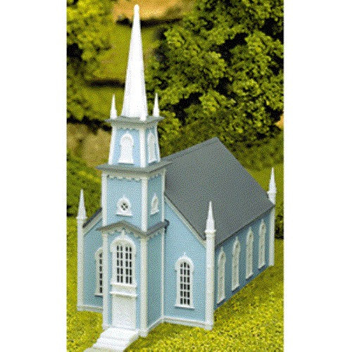 Atlas Model Railroad 708 HO 19th Century American Church Kit