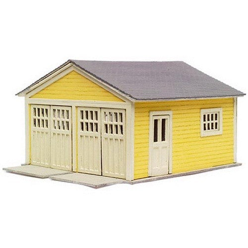 Atlas Model Railroad 740 HO Kate's Colonial Garage Wooden Kit (2) (D)