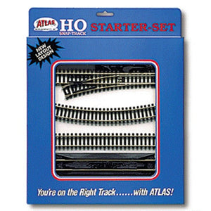 Atlas Model Railroad 88 HO Code 100 Snap Track Starter Set