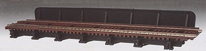 Atlas Model Railroad 882 HO Scale Through Plate-Girder Bridge w/Code 100 Track Add-On -- Kit - Single Track, Bridge: 8" 20.3cm, Track: 9" 22.9cm