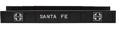 Atlas Model Railroad 893 HO Scale Decorated Plate Girder Bridge w/Code 100 Track -- Santa Fe (black, white)