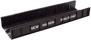 Atlas Model Railroad 896 HO Scale Code 100 Plate Girder Bridge -- New Haven (black, white)