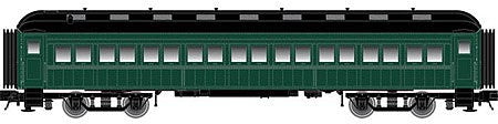Atlas O 2001100 O Scale Trainman(R) 60' Coach w/Interior Light & Details - 3-Rail - Ready to Run -- Painted, Unlettered (green, black)