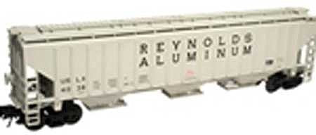 Atlas O 2001600 O Scale Pullman-Standard PS-4750 Covered Hopper - 3-Rail - Ready to Run - Trainman(R) -- Undecorated