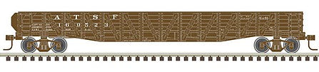 Atlas O 2002805 O Scale 52'6" 70-Ton War-Emergency Gondola - 3-Rail - Ready to Run -- Santa Fe (Boxcar Red)