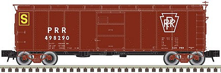 Atlas O 3001915 O Scale 1923 ARA X-29 40' Steel Boxcar - 3-Rail - Ready to Run - Master(R) -- Pennsylvania Railroad (Tuscan, Plain Keystone, S Marking)