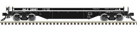 Atlas O 3002732 O Scale 42' Coil Steel Car with Fishbelly Side Sill, No Cover - 2-Rail - Ready to Ru -- Inland Steel (black)