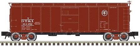Atlas O 3002916 O Scale 1923 ARA X-29 40' Steel Boxcar - 2-Rail - Ready to Run - Master(R) -- Detroit, Toledo & Ironton (Boxcar Red)