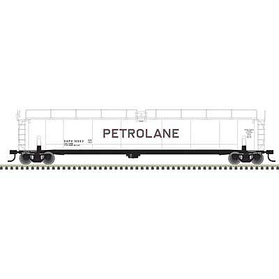 Atlas O 3003018 O Scale 33,000-Gallon Tank Car - 3-Rail - Ready to Run - Master(R) -- Petrolane (white, green, red)