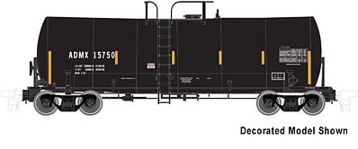 Atlas O 3004200 O Scale 17,600-Gallon Corn Syrup Tank Car - 2-Rail Ready to Run - Master(R) -- Undecorated - ADM/MCP Style