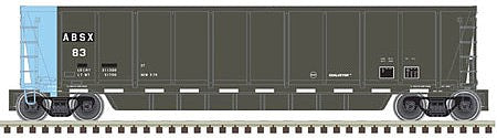 Atlas O 3005609 O Scale Coalveyor Bathtub Coal Gondola - 3-Rail Ready to Run - Master(R) -- The Andersons 12903 (black, white Conspicuity Marks)