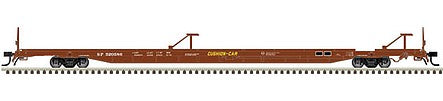 Atlas O 3006212 O Scale ACF 89'4" Intermodal Flatcar - 2-Rail - Ready to Run - Master(R) -- Southern Pacific (Boxcar Red, yellow, white)