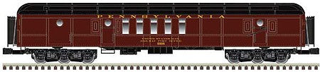 Atlas O 3007052 O Scale 70' Madison Heavyweight Railway Post Office - 3-Rail - Ready to Run -- Pennsylvania Railroad 5805 (Tuscan, black)