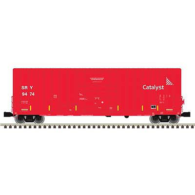 Atlas O 3007417 O Scale Gunderson 50' High-Cube Boxcar - 3-Rail - Ready to Run - Premier -- Southern Railway of British Columbia SRY (red)