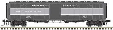 Atlas O 3007713 O Scale Express Boxcar (Rebuilt Troop Sleeper) - 3-Rail - Ready to Run -- New York Central (Two-Tone Gray