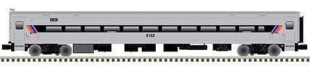 Atlas O 3009026 O Scale Comet II Commuter Cab Car - 2-Rail - Ready to Run -- NJ Transit 5152 (silver, black)