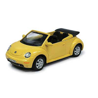 Atlas O 3009933 15707 Scale Volkswagen New Beetle Convertible - Assembled -- Yellow