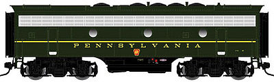 Atlas O 30124043 O Scale EMD F7B Early Phase 1 - Unpowered -- Pennsylvania Railroad #9766B (Brunwick Green, Single Stripe)