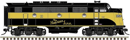 Atlas O 30126005 O Scale EMD F3A Phase I - 2-Rail w/Sound & DCC - Master(R) -- Monon #85B (black, gold)