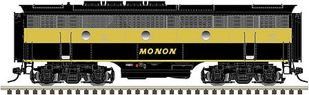 Atlas O 30126018 O Scale EMD F3B Phase I - 2-Rail - Unpowered - Master(R) -- Monon #64C (black, gold)