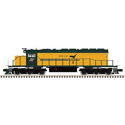 Atlas O 30138008 O Scale EMD SD40-2 - 3-Rail - Proto-Sound 3.0 and DCS - Premier -- Chicago & North Western 6910 (green, yellow, Falcon Service)
