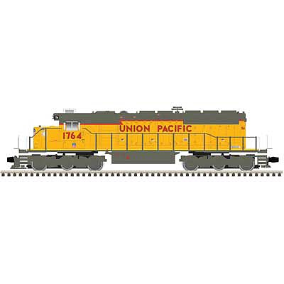 Atlas O 30138016 O Scale EMD SD40-2 - 3-Rail - Proto-Sound 3.0 and DCS - Premier -- Union Pacific 1764 (Armour Yellow, gray, red, blue Nose Wings)