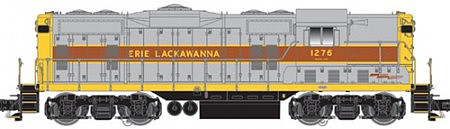 Atlas O 30140013 O Scale EMD GP7 Phase II - 3-Rail w/RailSounds & TMCC -- Erie Lackawanna #1276 (gray, maroon, yellow)