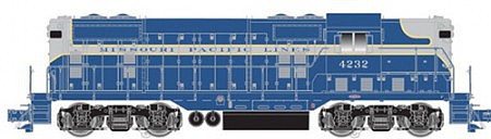 Atlas O 30150004 O Scale EMD GP7 Phase II - 2-Rail - Unpowered -- Missouri Pacific #4232 (blue, gray)