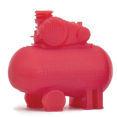 Atlas O 4002021 O Scale Short Air Compressor - 3D Printed -- pkg(4)