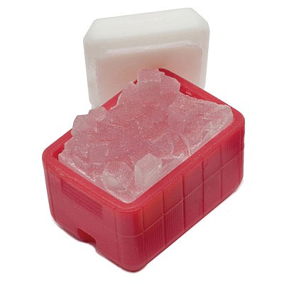 Atlas O 4002027 O Scale Cooler with Ice - 3D Printed -- pkg(2)