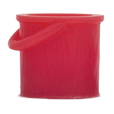 Atlas O 4002039 O Scale Red Fire Bucket - 3D Printed -- pkg(8)