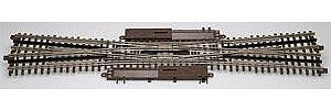 Atlas O 6027 O Scale 21st Century Track System(TM) Nickel Silver Rail w/Brown Ties - 3-Rail -- #5 Double Slip Switch