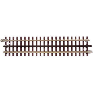 Atlas O 6050 O Scale 21st Century Track System(TM) Nickel Silver Rail w/Brown Ties - 3-Rail -- Straight - 10" 25.4cm