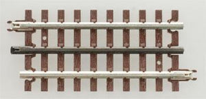 Atlas O 6051 O Scale 21st Century Track System(TM) Nickel Silver Rail w/Brown Ties - 3-Rail -- 4-1/2" Straight