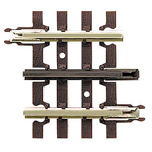 Atlas O 6052 O Scale 21st Century Track System(TM) Nickel Silver Rail w/Brown Ties - 3-Rail -- 1-3/4" Straight