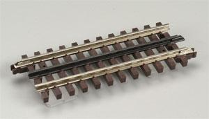Atlas O 6053 O Scale 21st Century Track System(TM) Nickel Silver Rail w/Brown Ties - 3-Rail -- Straight - 5-1/2" 14cm