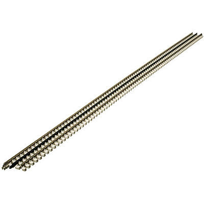 Atlas O 6054 O Scale 21st Century Track System(TM) Nickel Silver Rail w/Cement Ties - 3-Rail -- 40" Flex Track Section