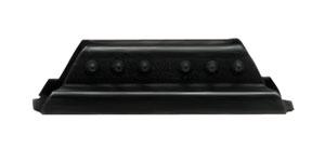 Atlas O 6092 O Scale 21st Century Track System(TM) Nickel Silver Rail w/Brown Ties - 3-Rail -- Rail Joiners - Blackened pkg(16)