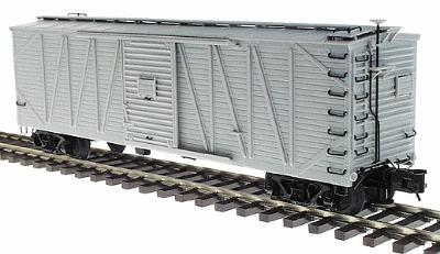 Atlas O 6450 O Scale USRA 40' Single-Sheathed Wood Boxcar - 3-Rail - Master(R) - Ready to Run -- Undecorated