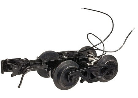 Atlas O 66031 O Scale Roller Bearing Caboose Trucks w/Knuckle Coupler - 3-Rail - Ready to Run -- 1 Pair