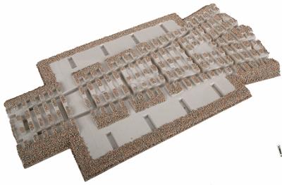 Atlas O 66074 O Scale 0-72 3-Rail Roadbed Switches -- 0-72 Wye Switch