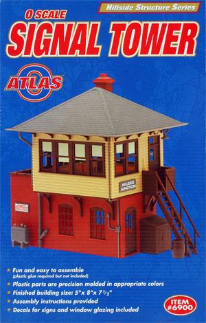 Atlas O 6900 O Scale Hillside Structure Series -- Signal Tower
