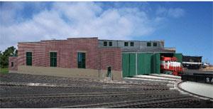 Atlas O 6904 O Scale Roundhouse - Kit