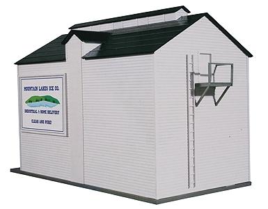 Atlas O 6906 O Scale Atlas O Master(R) Ice House - Kit -- 14 x 6 x 9"
