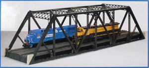 Atlas O 6921 O Scale Double Track Pratt Truss Bridge Kit - 3 Rail -- 40" 100cm Long x 9-1/2" 23.7cm High