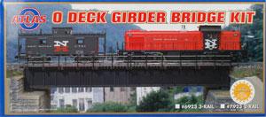 Atlas O 6923 O Scale Deck Girder Bridge -- 3-Rail
