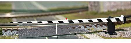 Atlas O 6949 O Scale Operating Crossing Gate with LED Light -- 8-1/2 x 3/8" (red, white)