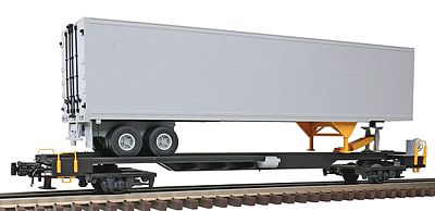 Atlas O 6950 O Scale Master(TM) Front Runner w/45' Pines Trailer - 3-Rail - Ready to Run -- Undecorated
