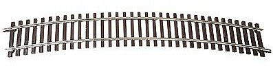 Atlas O 7011 O Scale Code 148 Solid Nickel Silver 2-Rail -- 40.5" Radius Full Curve Track (Circle = 16 Pieces)